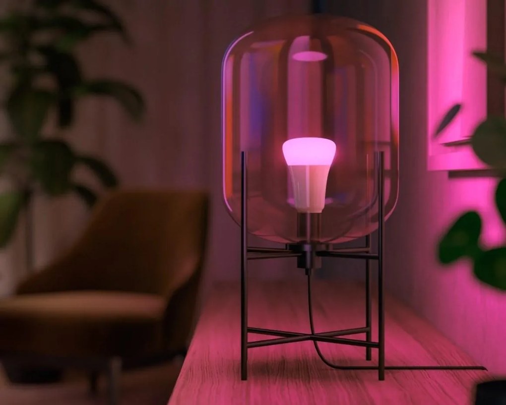 Philips Hue Lampen 4xE27 (A60) 6,5W 800lm Wit en gekleurd licht Wit