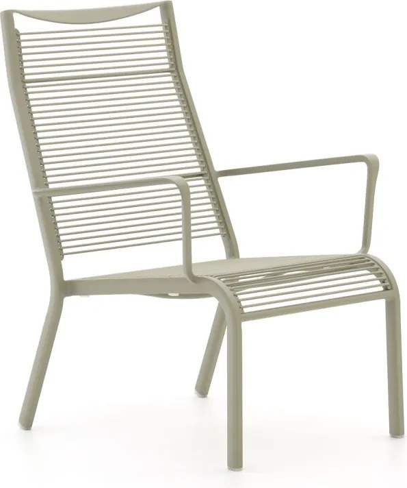 + 15% kassakorting | Lounge tuinstoel | Apple Bee Hawaii | Rope (touw) | Groen | Stapelbaar | Kees Smit Tuinmeubelen