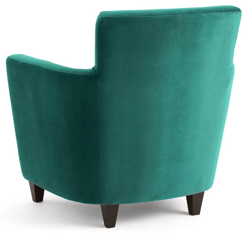 Fluwelen club fauteuil Mathesson