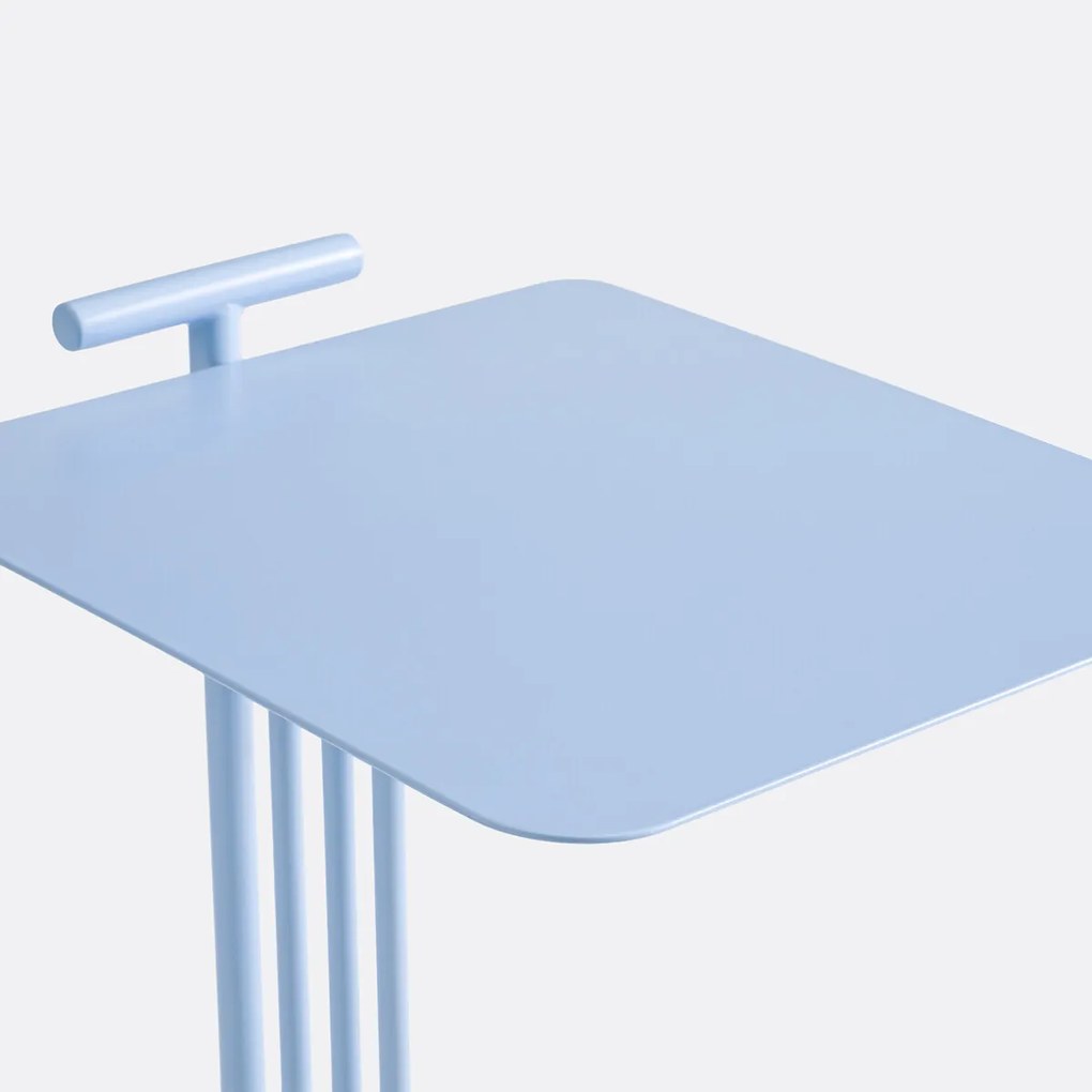 Bijzettafel in staal, Arev