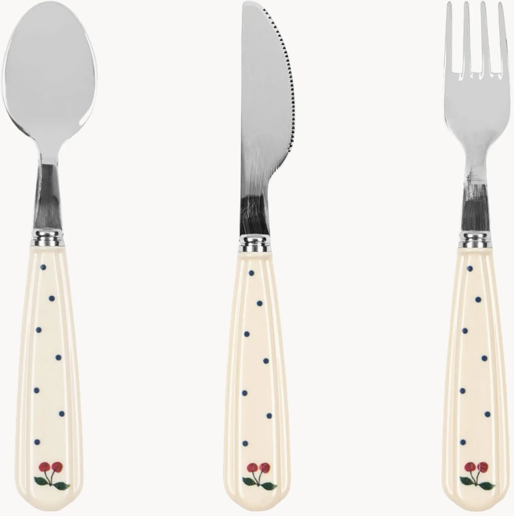 Kinderserviesset Navy Dot, 3-delig