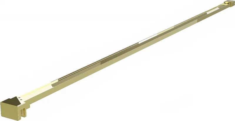 Mexen eenvoudige steun voor douchewand 6-8 mm, goud - 800-01-50