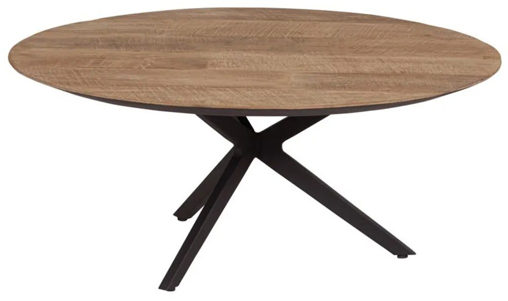 DTP Home Metropole Teakhouten Salontafel Rond - 90 X 90cm.