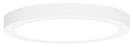Buitenlamp In- of opbouwspot wit 22 cm incl. LED 3 staps dim to warm - Trans Modern IP44 Buitenverlichting rond Lamp