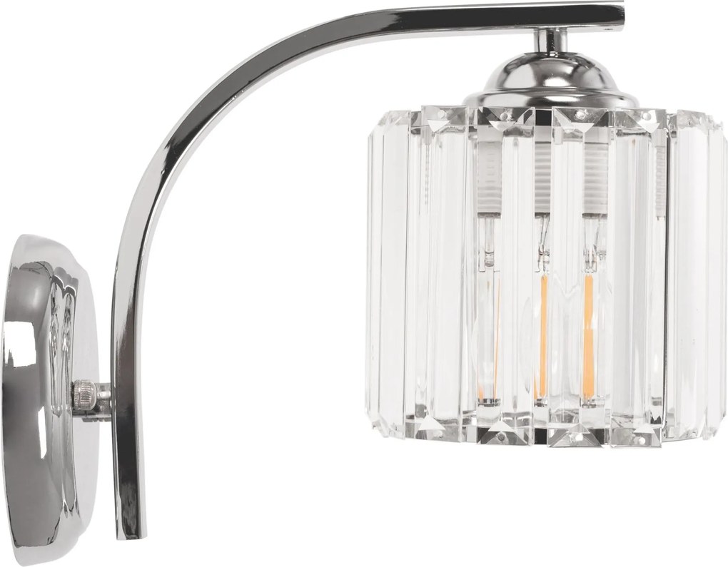 Wandlamp metaal chroom chroom wandlamp APP509-1W