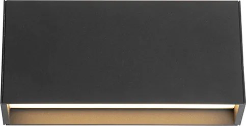 Moderne wandlamp antraciet incl. LED IP54 - Spector