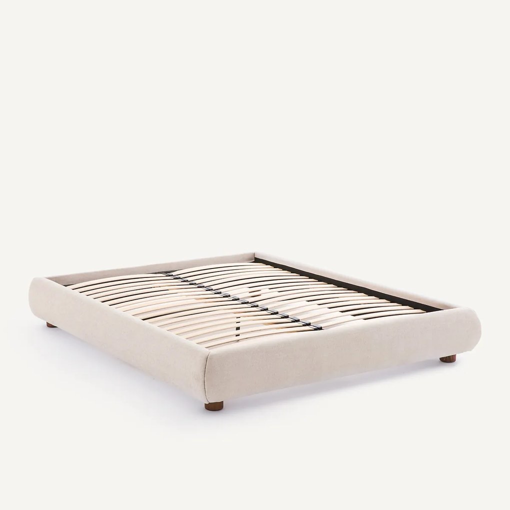 Gematelasseerd bedframe, 2-personen, E Gallina, Nuvole