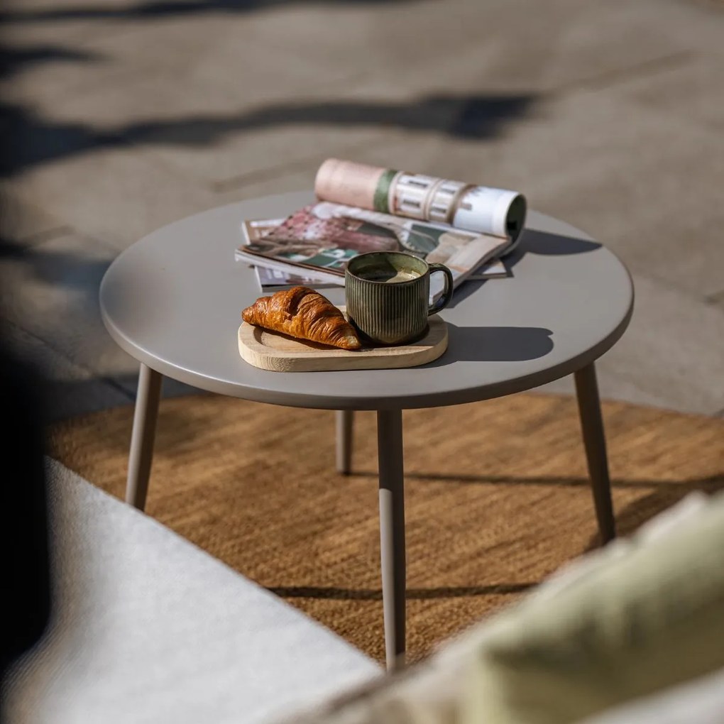 Novi Bente loungeset 3-delig chaise longue - zand