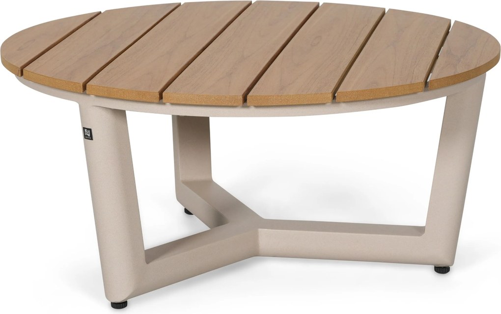 Stoel en Bank Loungeset 5 personen Aluminium Zand/Beige  Lifestyle Garden Furniture Melone