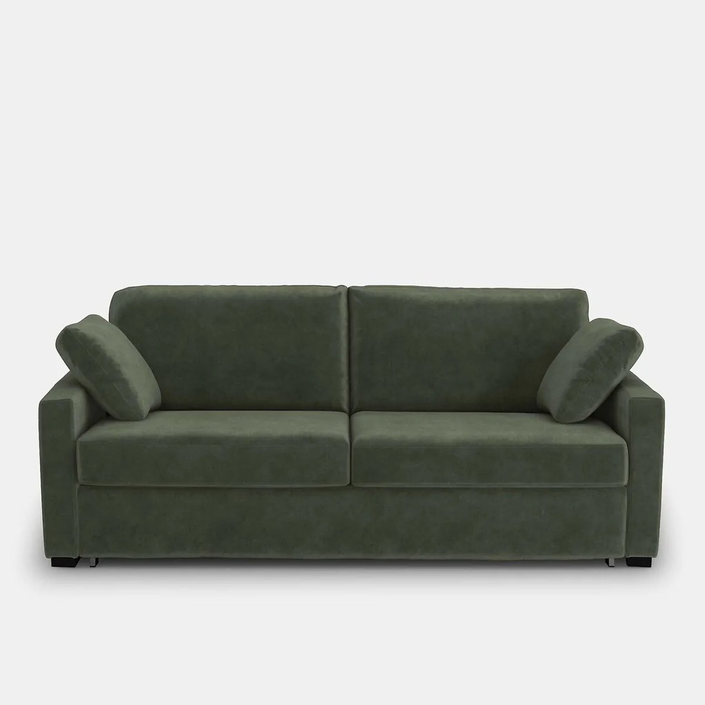 Slaapbank velours, premium HR-schuim, Timor