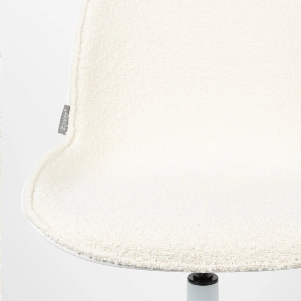 Zuiver Albert Kuip Swivel Witte Design Stoel Draaibaar