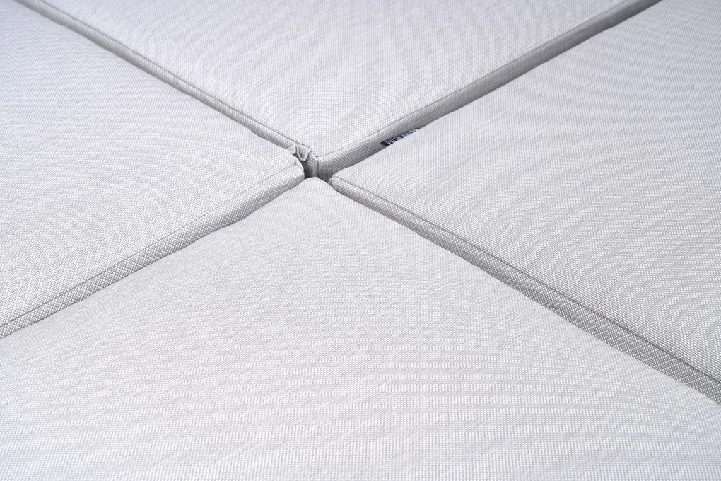 Lifestyle Garden Furniture Massimo Ligbed Met Kussen Loft/soft Grey Aluminium Taupe