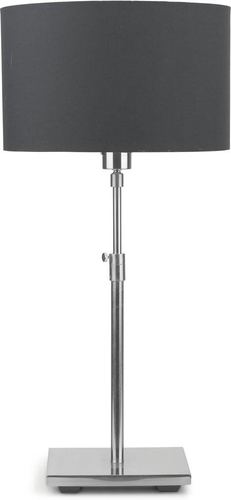 It's About Romi | Tafellamp Bonn lengte 32 cm x breedte 32 cm x hoogte 65 cm donkergrijs tafellampen ijzer tafellampen verlichting | NADUVI outlet