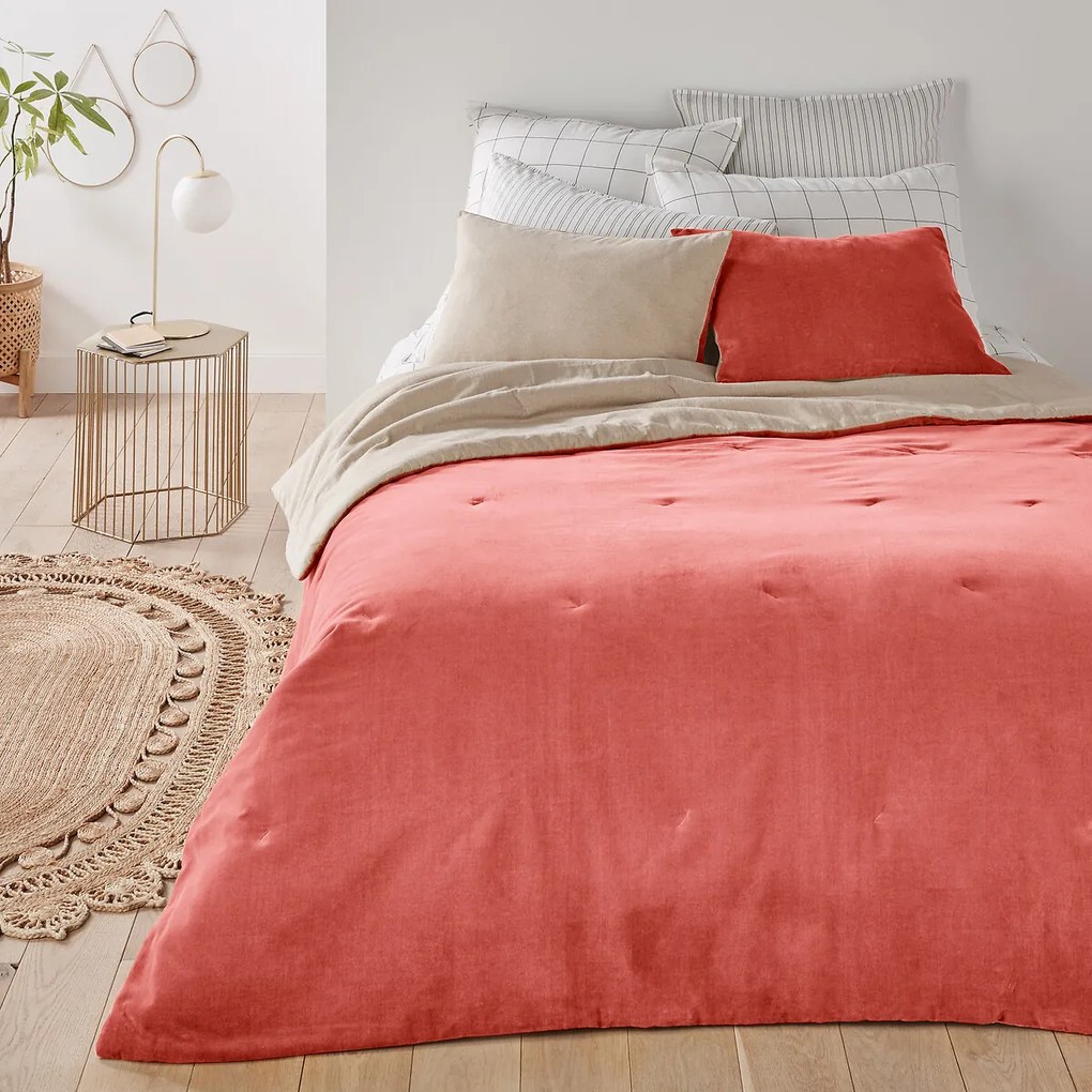 Bedsprei in fluweel, Velvet