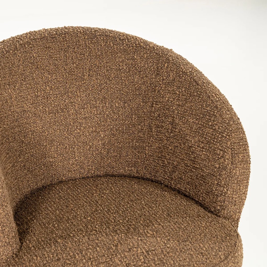 Eleonora Livia Eetstoel Hout Frame Bruin