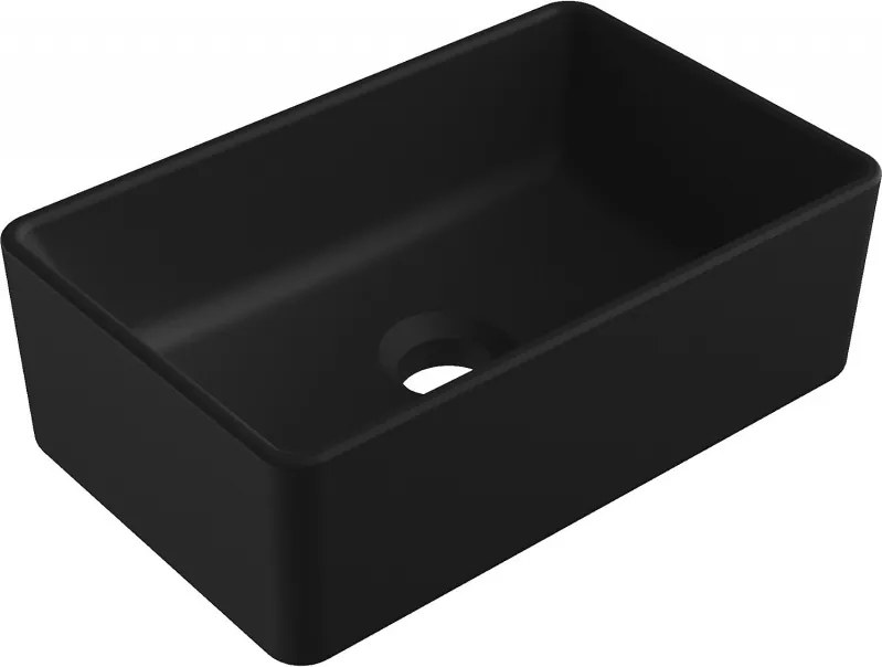 Mexen Nadia opbouw wastafel 36 x 23 cm, zwarte mat - 21613685
