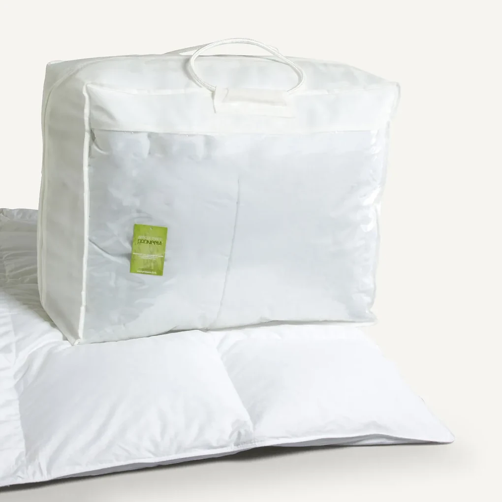 Dekbed in 90% ganzendons, 280g/m², Miglio