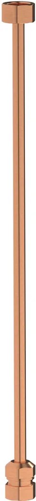 Plieger Roma aansluitstang 40cm koper geborsteld