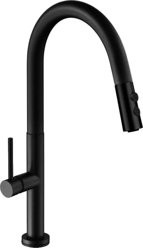 Mexen Ava keukenmengkraan, zwart - 672800-70