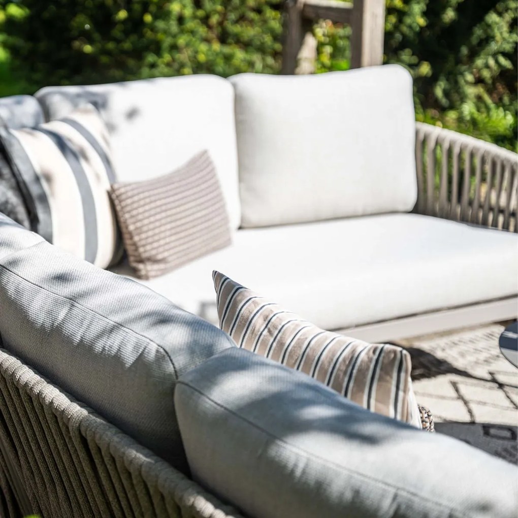 Garden Impressions Devin loungeset hoek 3-delig - taupe
