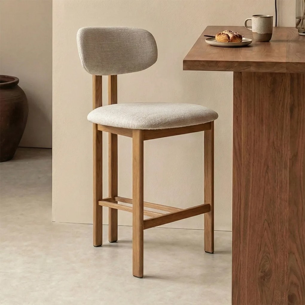 Wabi Sabi Barkruk Naturel