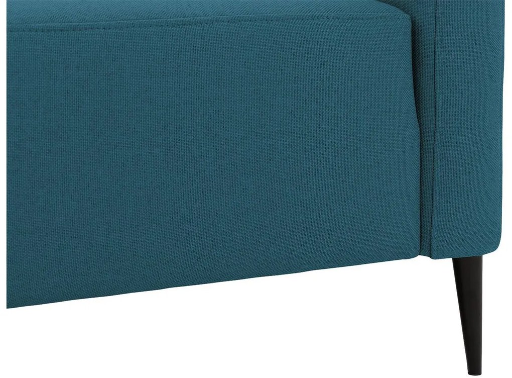 Goossens Key West blauw, stof, 2,5-zits, modern design