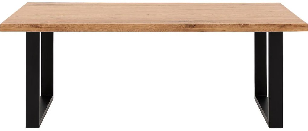 Goossens Eettafel Blade, Strak blad 220 x 100 cm 6 cm dik