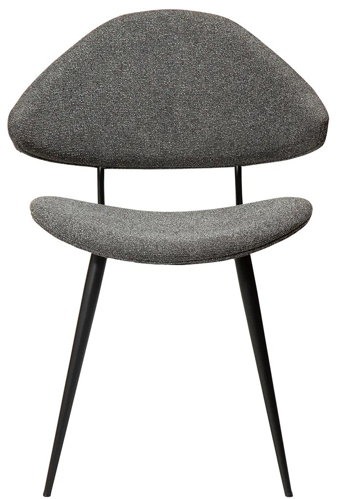 Dan-Form Napoleon Design Eetkamerstoel Grijs Boucle