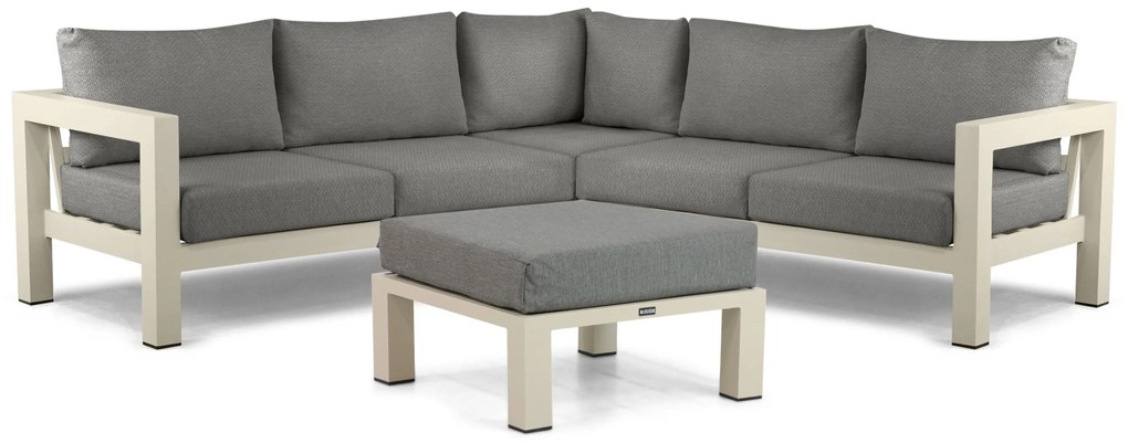 Hoek loungeset 5 personen Aluminium Taupe  Lifestyle Garden Furniture Luca