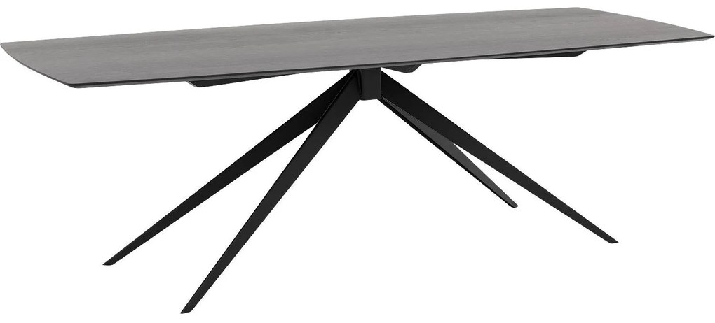 Goossens Excellent Eettafel Uniek, Semi rechthoekig 240 x 100 cm