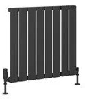 Eastbrook Deddington radiator 65x60cm 602W antraciet