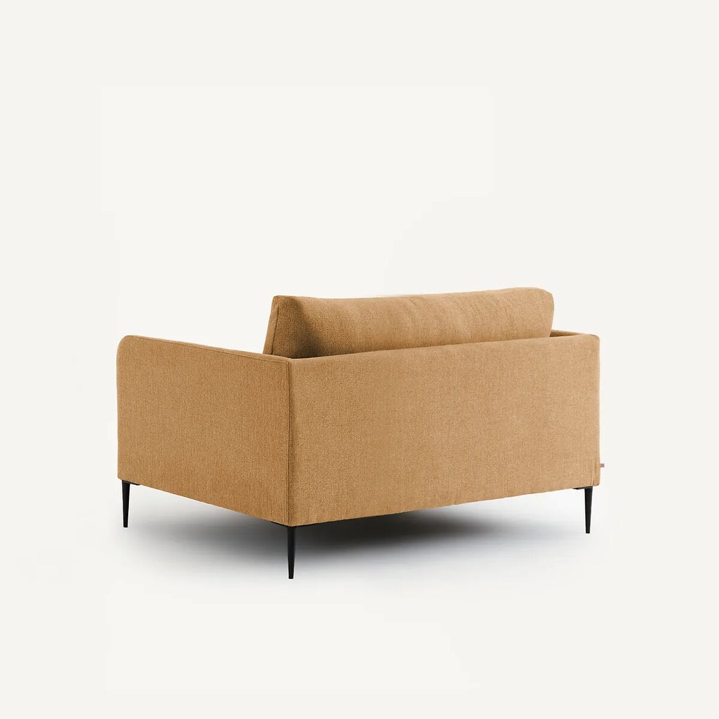 2-zitsbank in gerecycled chenille, OSCAR, ontwerp door Emmanuel Gallina