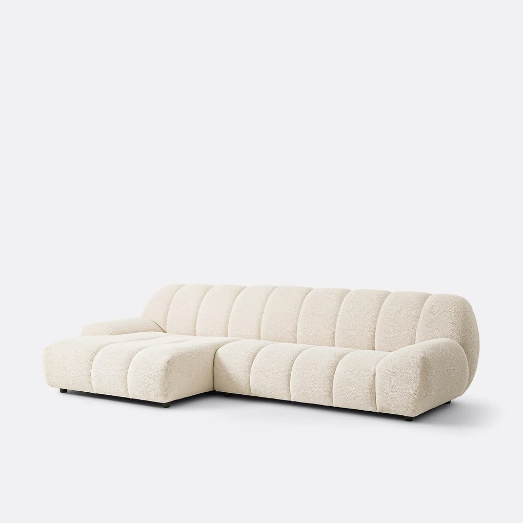 Hoekbank links, jaguar stof, Nuria