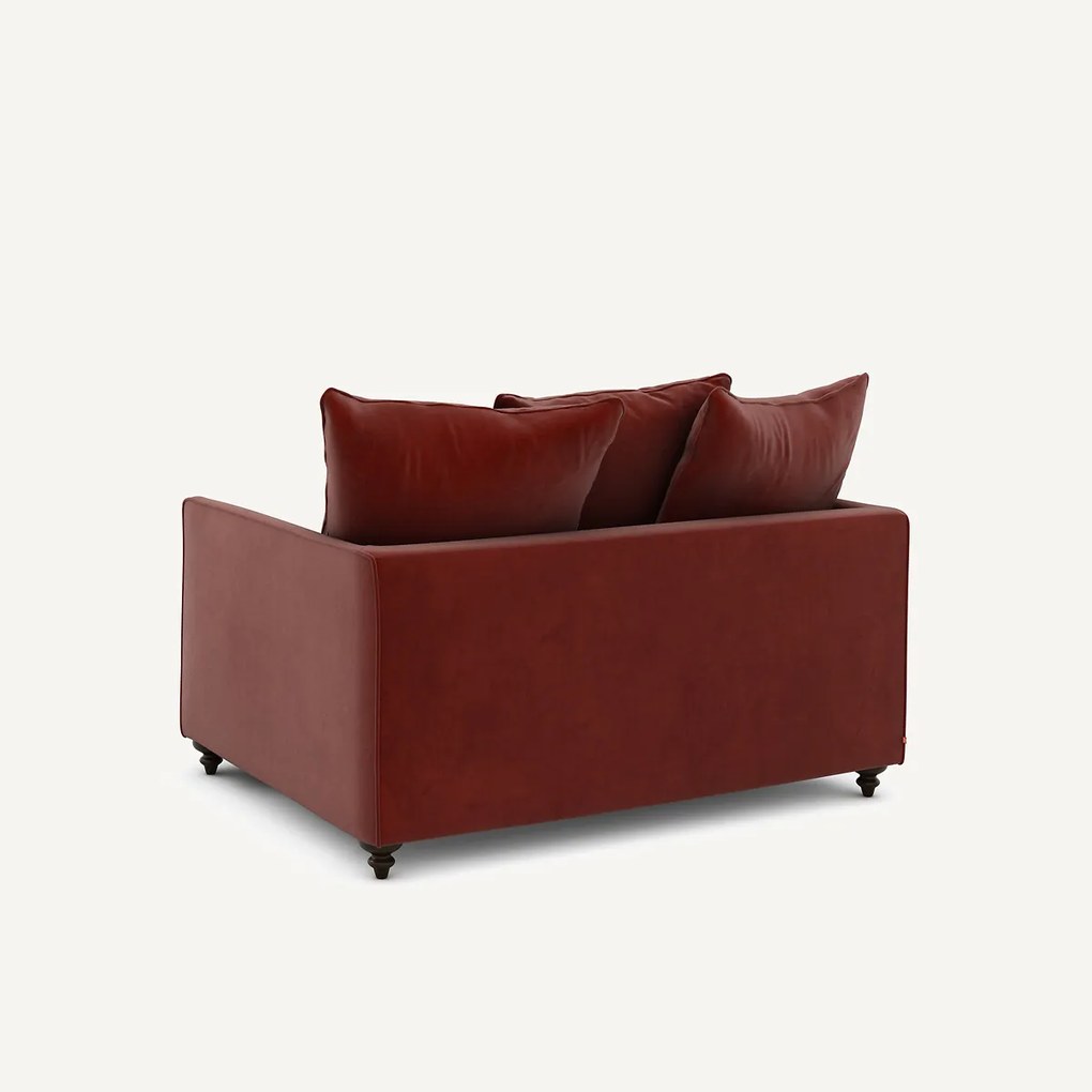 2-zits omvormbare bank van fluweel, Lazare