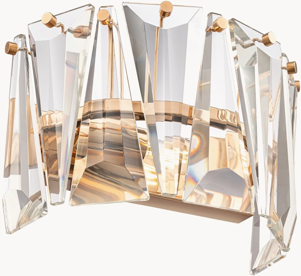 Kristallen wandlamp Puntes