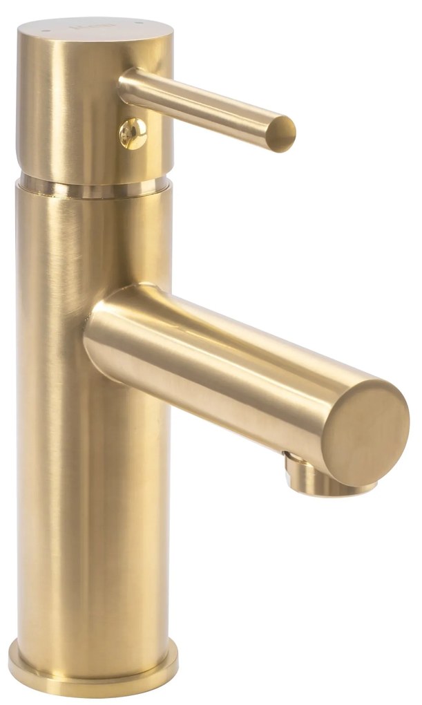 Wastafelkraan Rea Tess Gold Brush Low