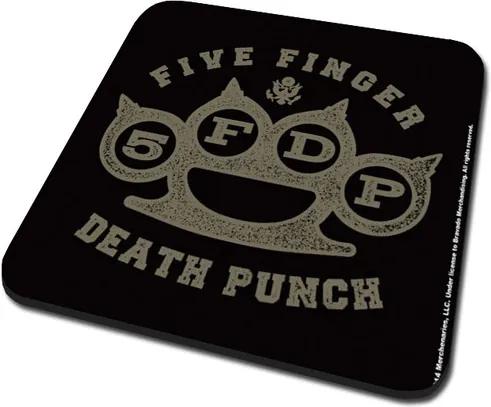 Onderzetter Five Finger Death Punch – Brass Knuckle