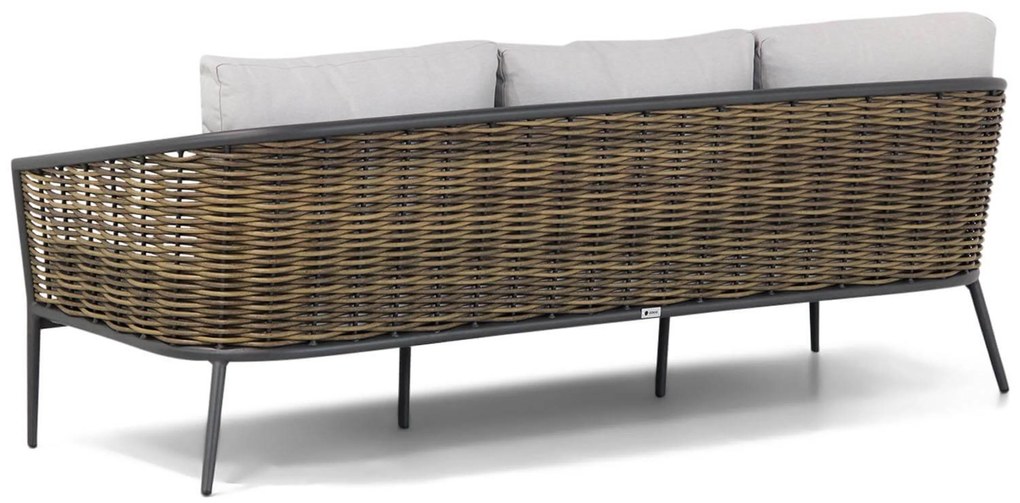 Stoel en Bank Loungeset 5 personen Aluminium Taupe  Coco Coco Palm