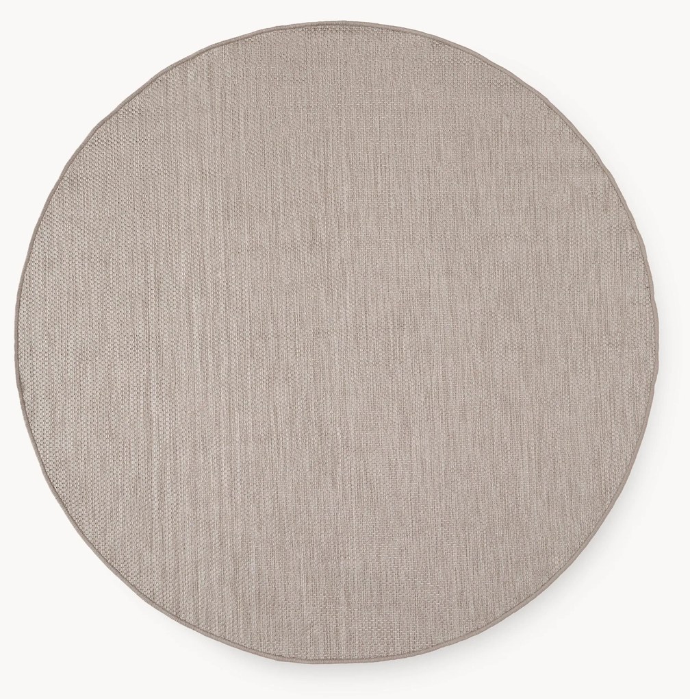 Rond dubbelzijdig indoor & outdoor vloerkleed Whitby