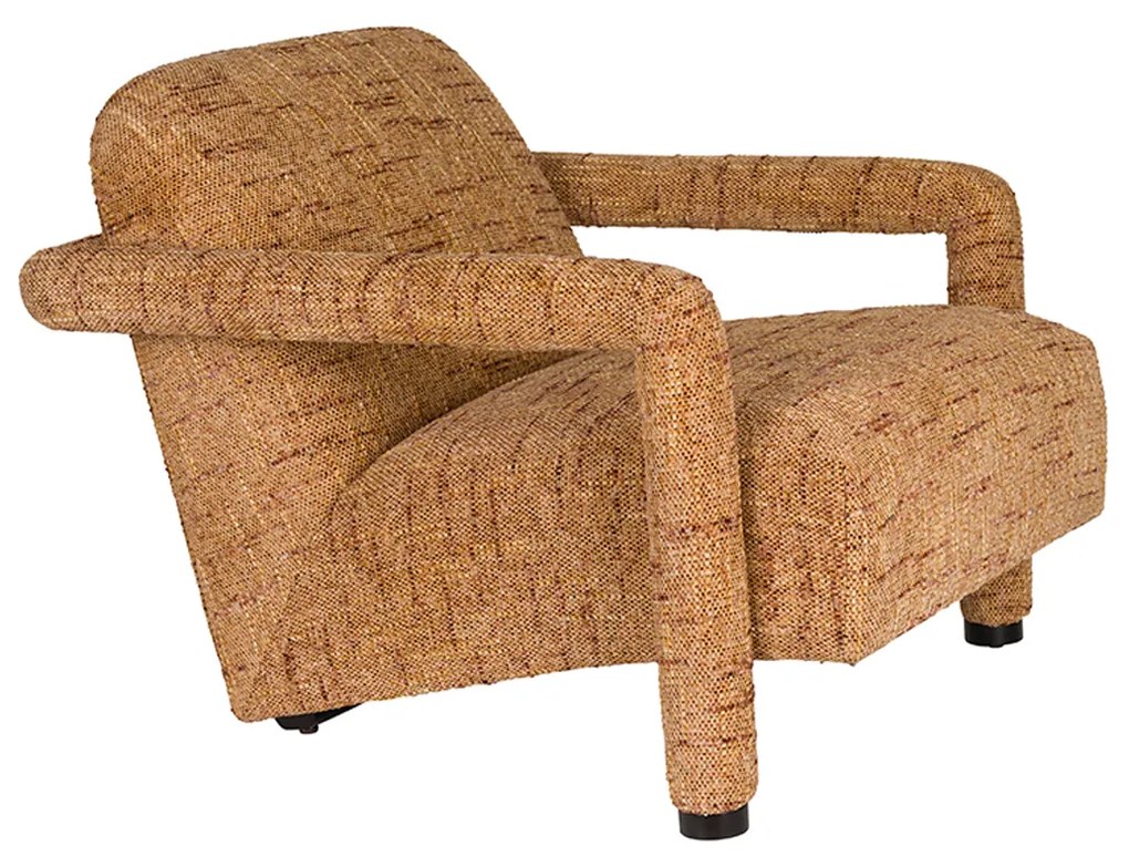 Dutchbone Kent Grof Geweven Fauteuil Ochre