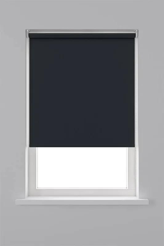 Decosol Rolgordijn Verduisterend - Zwart 150 x 190 cm