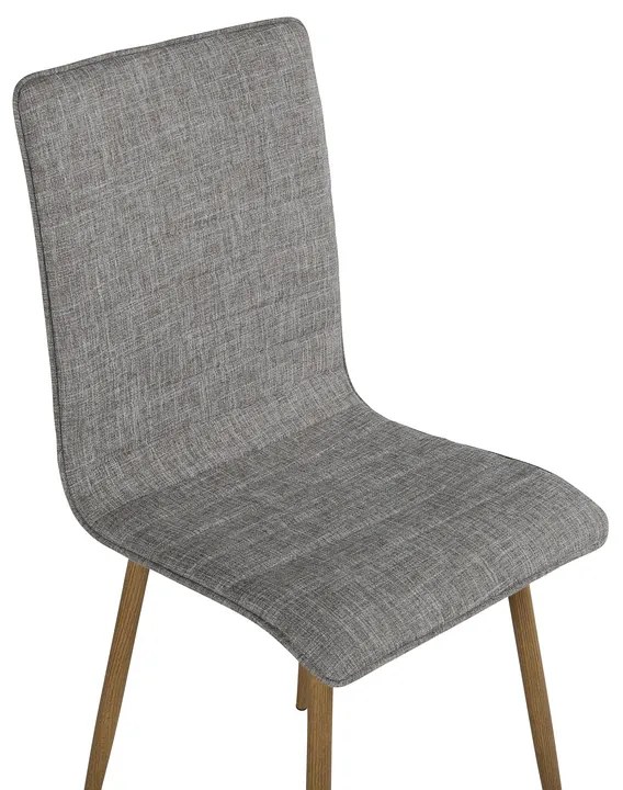 Jörn Eetkamerstoel - Lotta  - Lichtgrijs - Linnen - Jörn