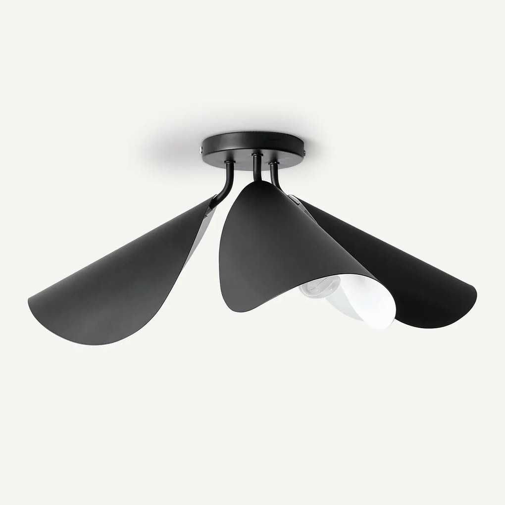 Plafondlamp met verstelbare lampenkap, Funambule