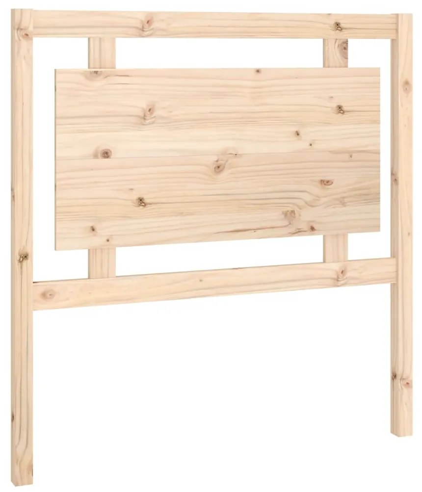 vidaXL Hoofdbord 95,5x4x100 cm massief grenenhout