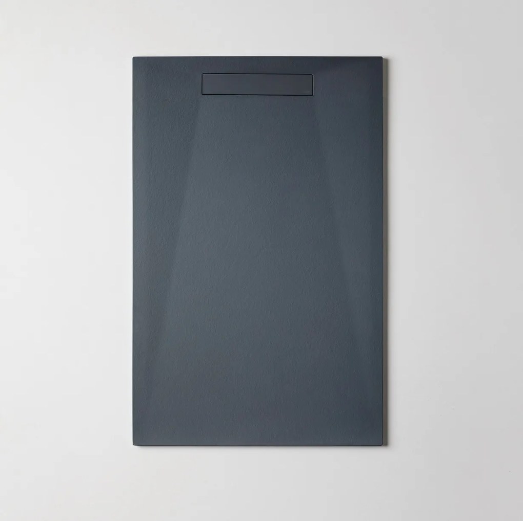 Resigres Plus Zero douchebak 160x80cm antraciet mat composiet