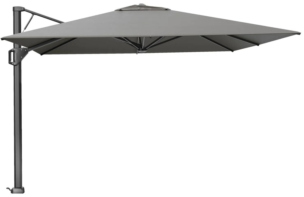 Platinum Beaufort Premium 3,2x3,2 m - Manhattan grey met Marbella voet en hoes