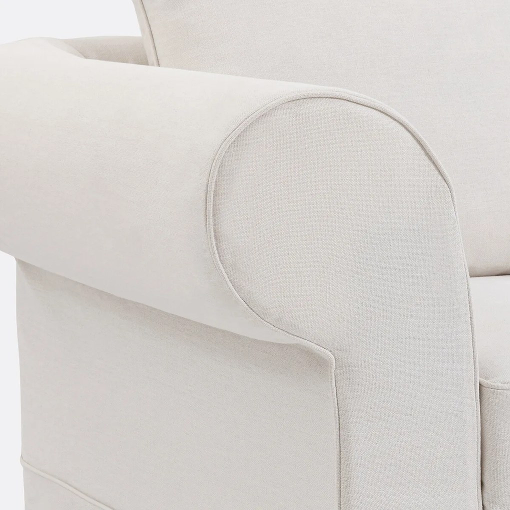 Fauteuil dik linnen, superieur comfort, Adelia
