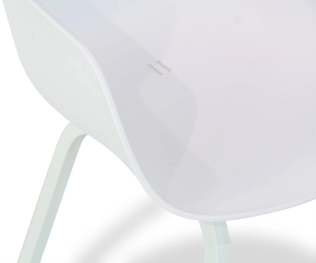 Tuinset 8 personen 330 cm Kunststof Wit Lifestyle Garden Furniture Salina/Florence