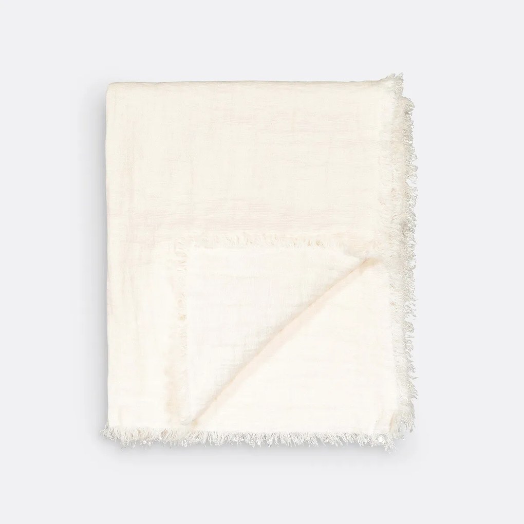 Plaid in gewassen linnen, Linange