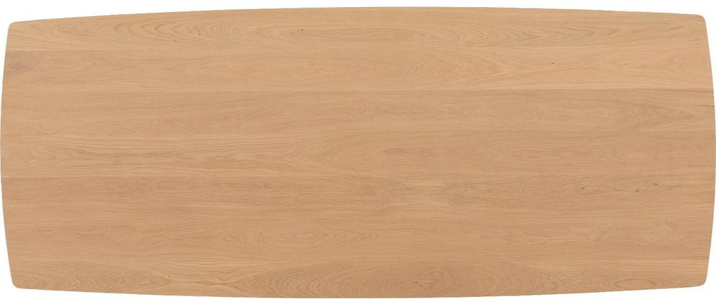 Goossens Excellent Eettafel Uniek, Semi rechthoekig 260 x 100 cm